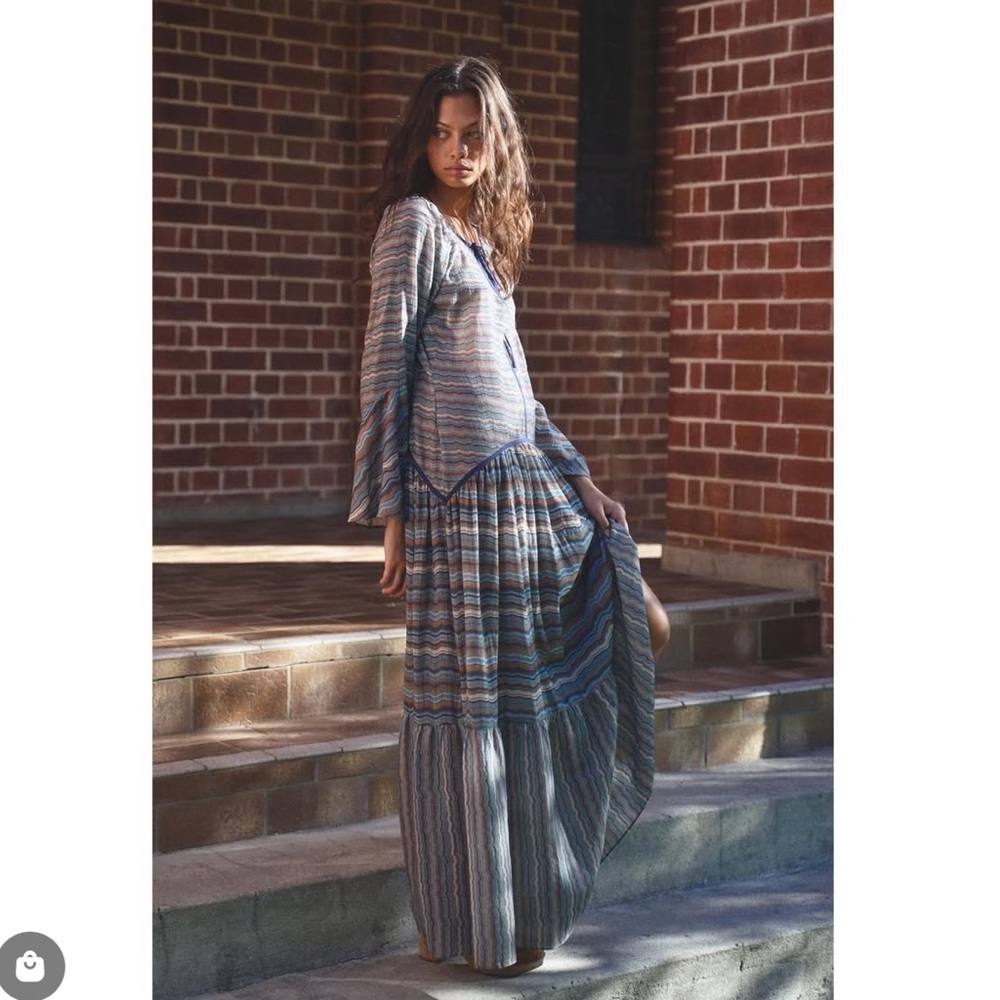 Golden Brown The Label Hawks& Doves Dress